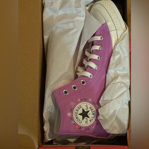 Converse Pink High-Top Sneakers